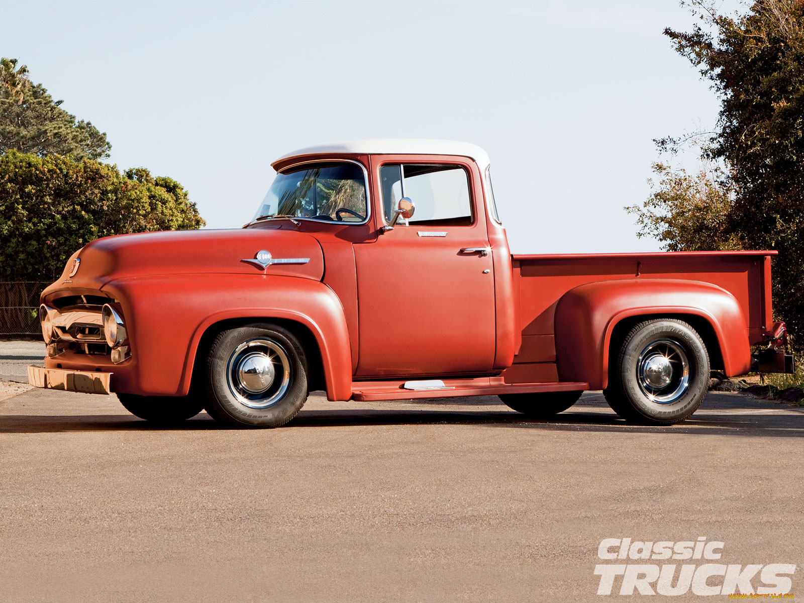 1956, ford, f100, , custom, pick, up